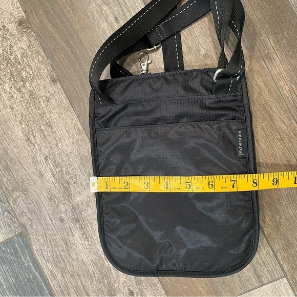 Shepani Prima Le Black Crossbody Bag Purse Anti-Theft Travel - Picture 7 of 7